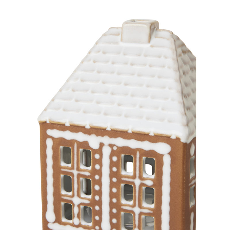 4.7" Stoneware Tabletop Lantern