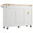 Kitchen Island With Foldable Counter Top, Kitchen Storage Cart With Slide-Out Shelf, Towel Rack And Drawer,Rolling Kitchen Cart On Wheels, For Kitchen, Living Room, Dining Room-1957173216