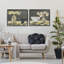 «Elegy in Neutral Still Life», ensemble de 2 giclées encadrées noires, design par Melissa Wang-114297421-115185179