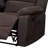 Madden Brown Chenille Motion Sofa