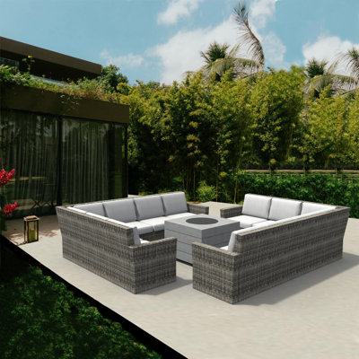 Ensemble de canapé modulaire 5 pièces avec coussins