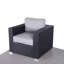 Chaise de terrasse avec coussins Melanie-1433360667-1436611917
