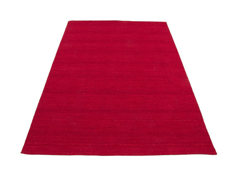 Loom Solid Colour Wool Hand Woven Area Rug, Rectangle 200 x 290cm