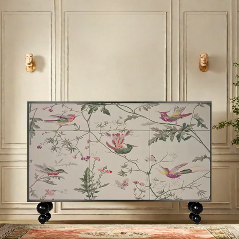 Buffet Modern Modern, Multicolore noir