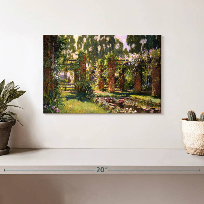Senne The Lily Pond, H 8 po x l 12 po