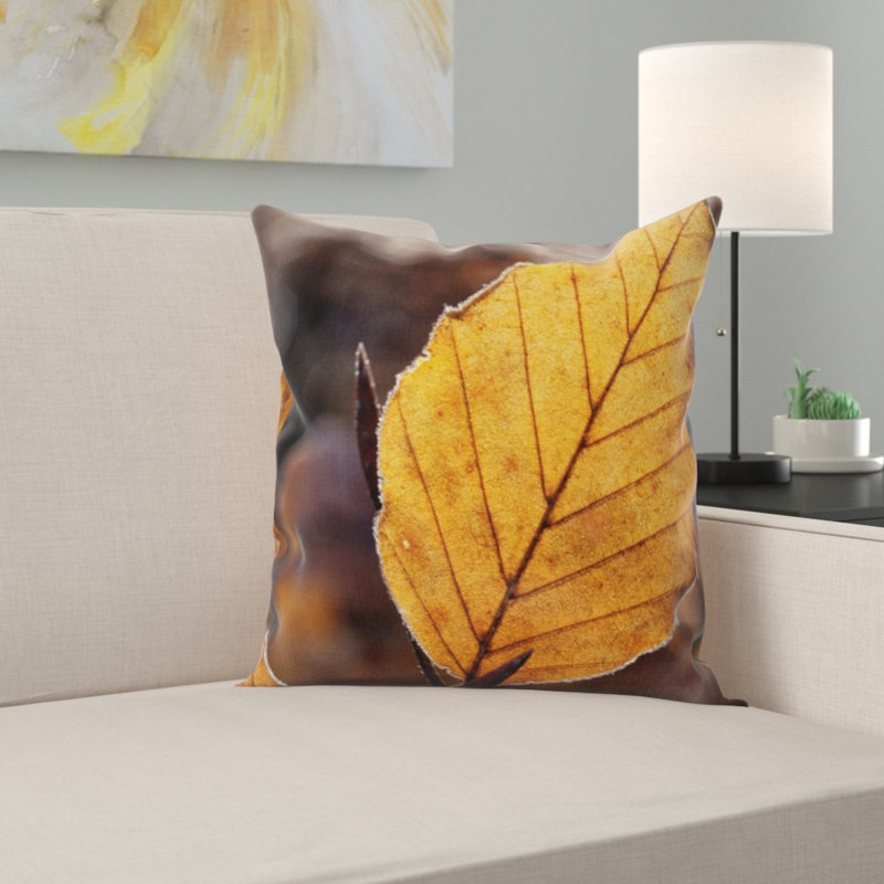 Coussin de feuilles