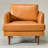 Miller 32" W Genuine Leather Armchair