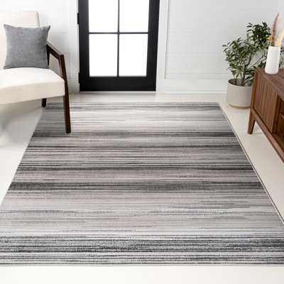 Tapis gris / noir Orellana