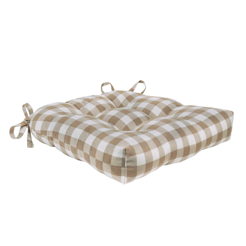Outdoor 2.5'' Dining Chair Chair Pad, Linen