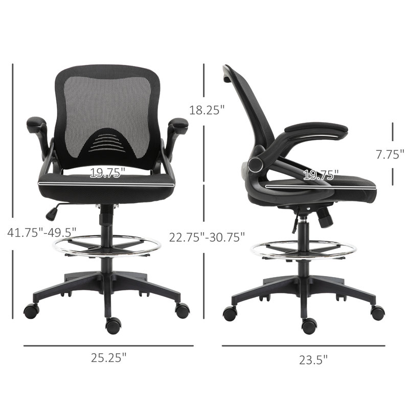 Chaise de dessinateur en filet de qualité supérieure, conception unique, pour les artistes de studio et les professionnels de bureau