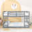 Wooden Bunk Bed With Slats And Ladder-1401976039-1401976036