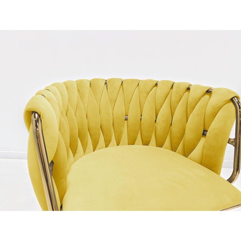 Chaise de bureau, Moutarde