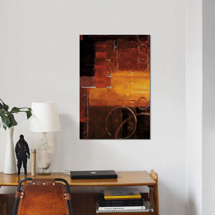 « bennett », reproduction sur toile, H 12 po x l 8 po x P 0,75 po, Pas de tapis, Toile tendue