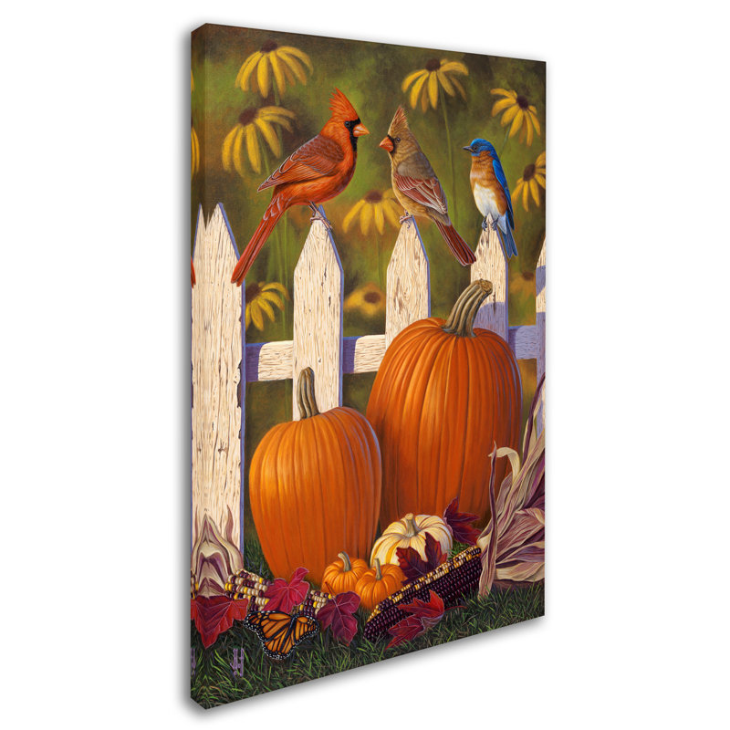 «Autumn Harvest», reproduction sur toile tendue, H 32 po x l 22 po