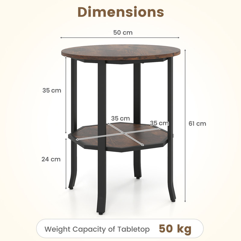 End Table, Brown