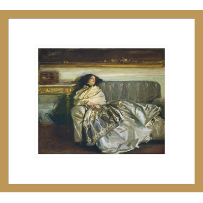 Nonchaloir (Repose)John Singer Sargent -Framed Giclee Print