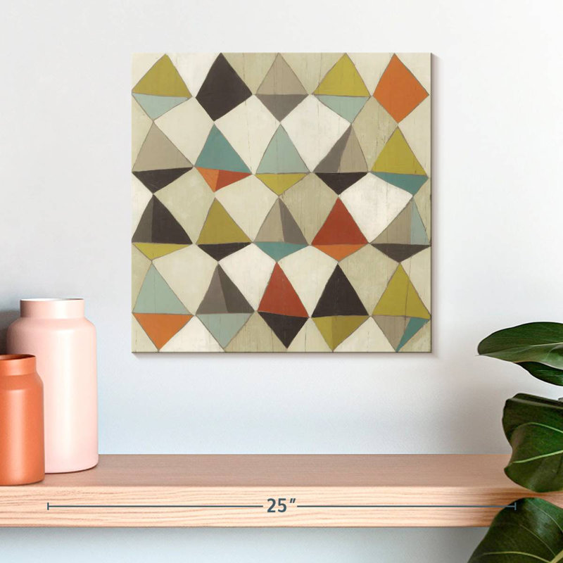 Pattern Undulation II, 16" H x 16" W