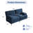 Modular Chenille Oversized Upholstered Sofa-1913762158