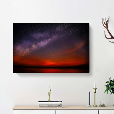 Beauty Of The Milky Way - Wrapped Canvas Print