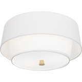 Decker 2 - Light 17" Flush Mount