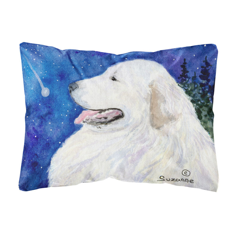 Coussin décoratif intérieur/extérieur great pyrenees