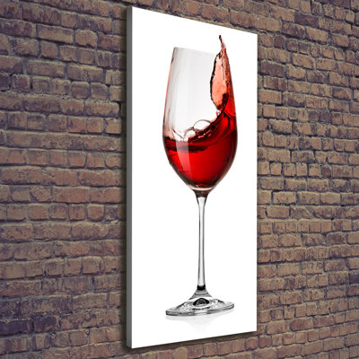 Red Wine - Wrapped Canvas Print