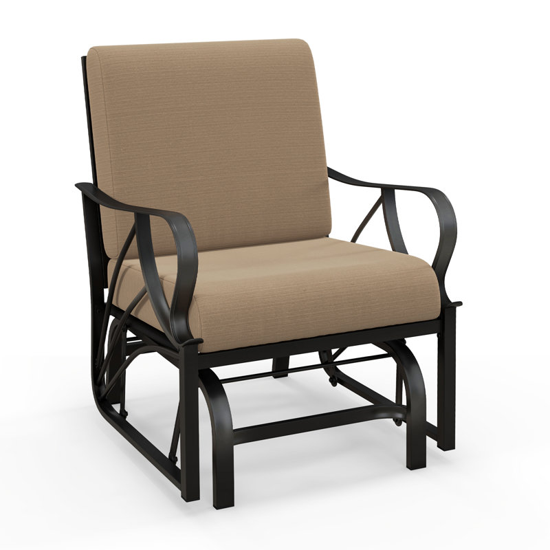 Ameshia Metal Outdoor Lounge Chair