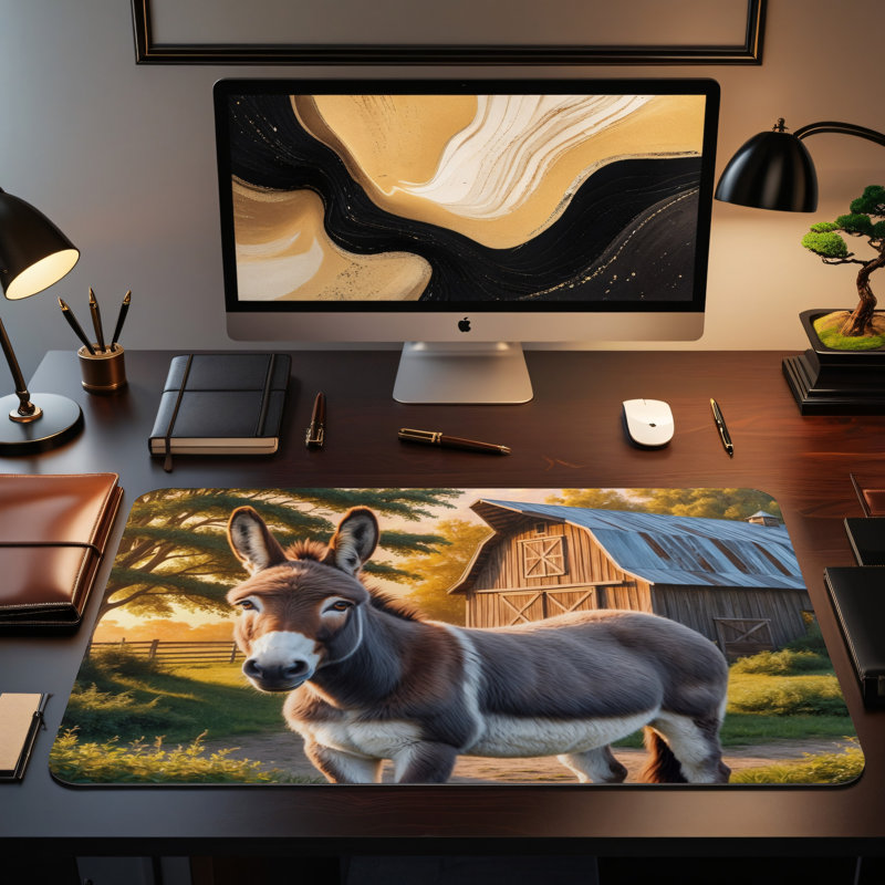 Polyester Desk Pad, 23.6x13.8