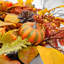 RUSTIC HARVEST 183cm Faux Garland