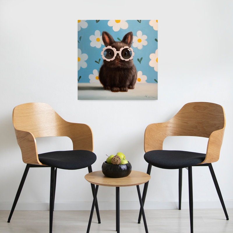 Art floral contemporain, H 24 po x l 24 po