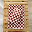 Serviette de bain à carreaux épais et absorbant, à séchage rapide, pour la salle de bain et la maison, 13,8 x 29,5 po, blanc