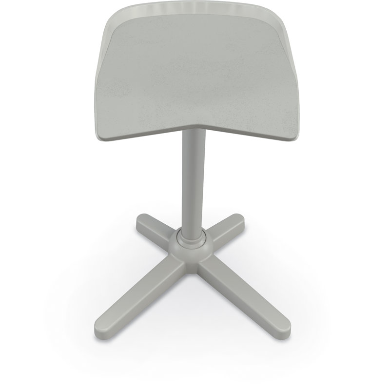 Tabouret réglable Elate, gris