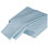 Ensemble de draps luxueusement doux 100% viscose de bambou 4 pièces - Très grand californien certifié OEKO-TEX - Bleu ciel