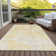 Ziyamet Washable Damask Indoor / Outdoor Rug