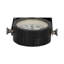 Horloge moderne en métal et verre avec cadre en résine et en acier - Horloge décorative élégante en plastique-89124663