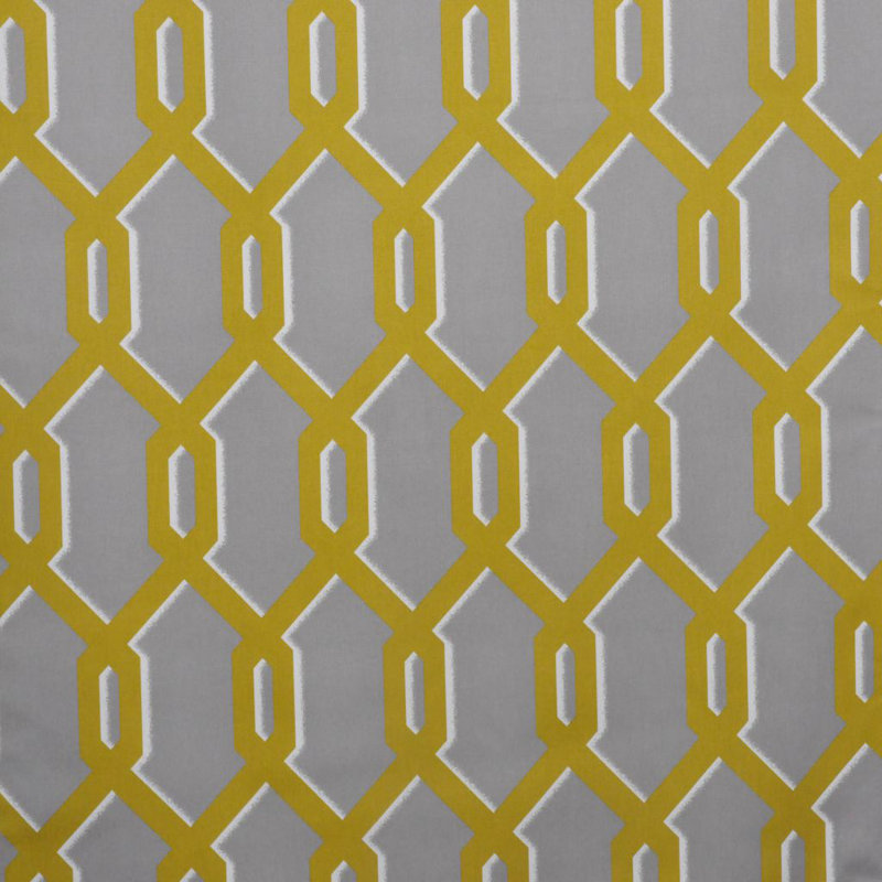 Allure Quatrefoil Fabric, Apple