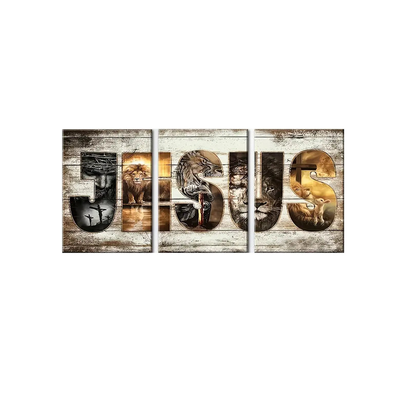 3 Piece Wrapped Canvas Print