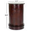 Chaim Solid Wood Tree Stump End Table-126349420