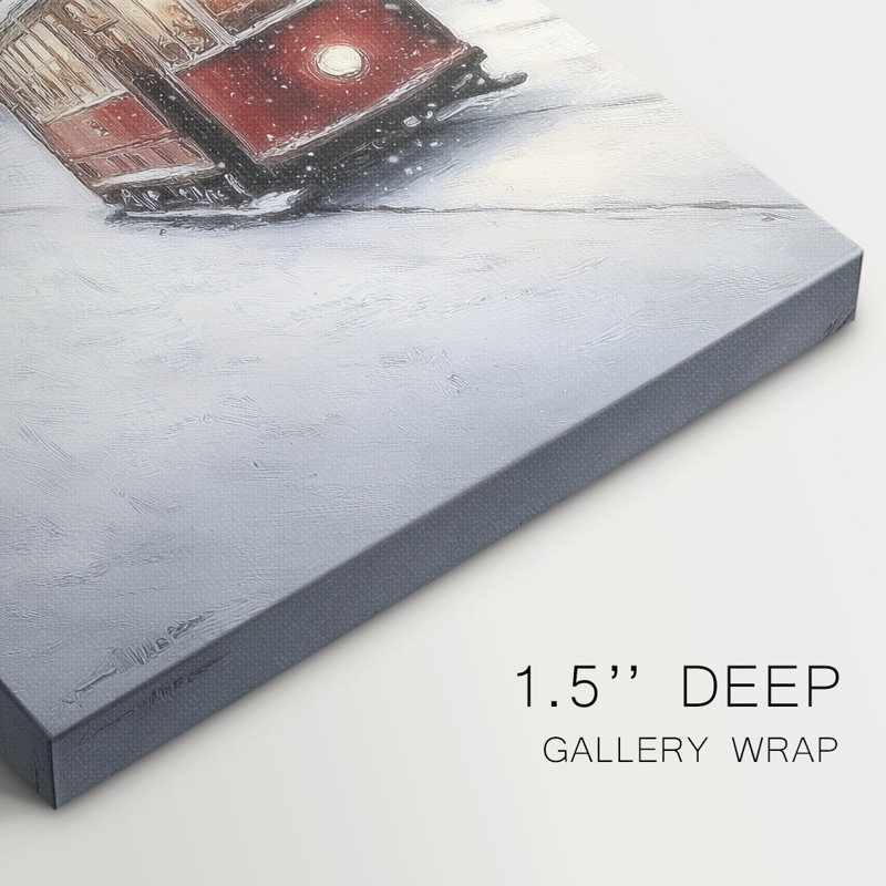 Toile tendue Frostlit Dawn, H 18 po x l 12 po