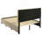 Orisa Light Brown 4-drawer Queen Storage Bed