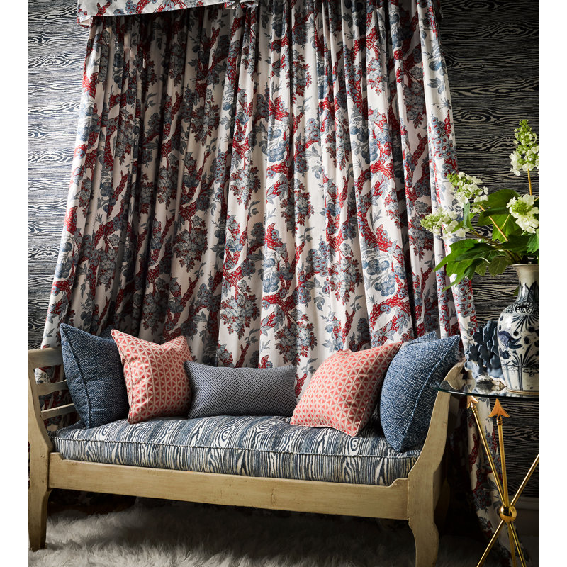 Dorset Coast North Downs Fabric, Spiced Peach