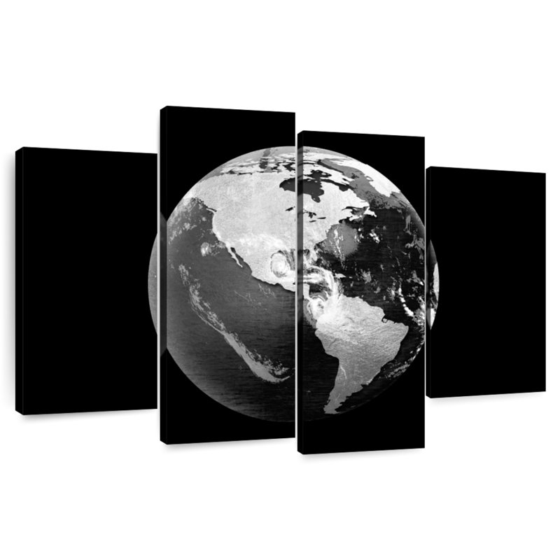 Oberle Silver Globe, 22" H x 36" W