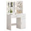 Bureau de maquillage avec lumière et miroir-233200206
