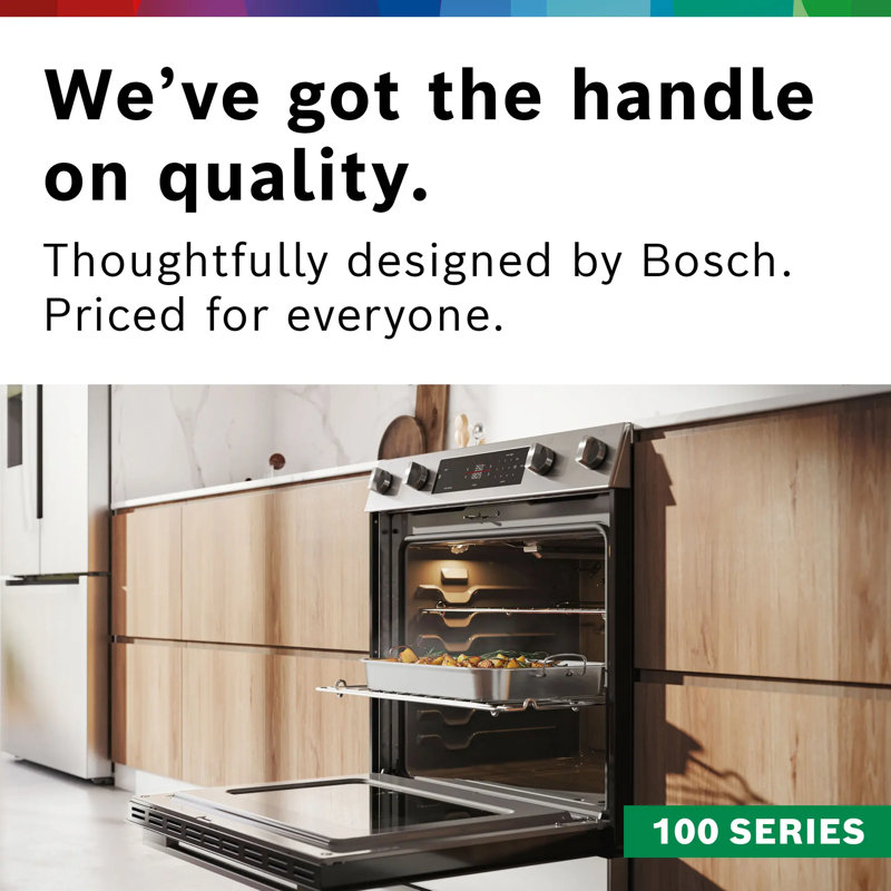 100 Series 30" Electric Range With Over The Range Microwave