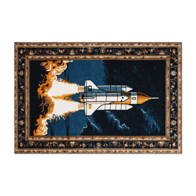 Tapis intérieur et extérieur gris Transport
