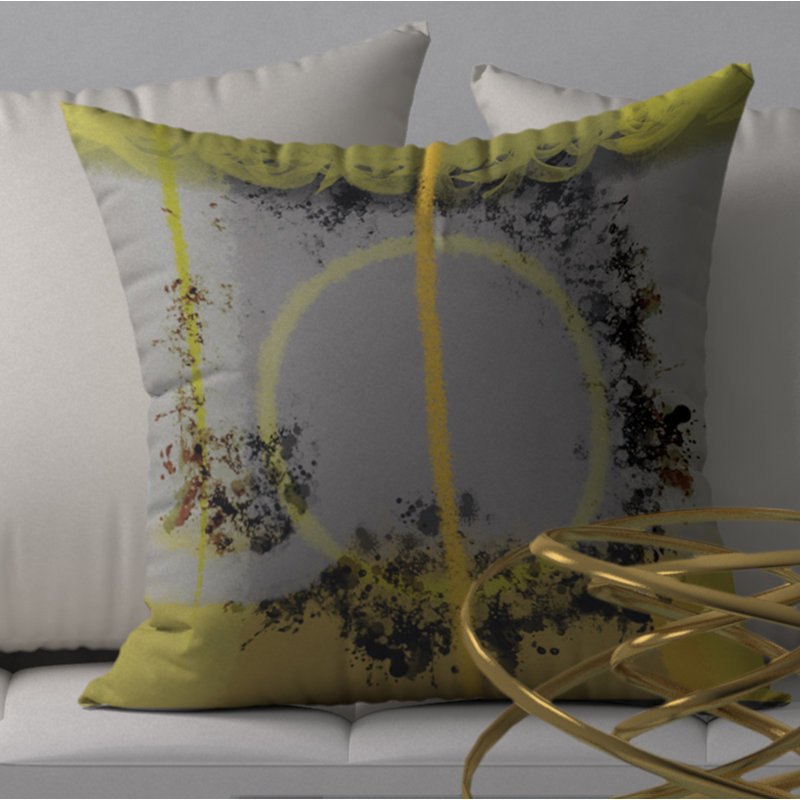 Reversible Throw Pillow, 24" x 24"