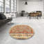 Tapis contemporain rouge / gris / safran-1032559878