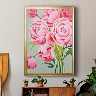 This Year's Peonies I - Picture Frame Print