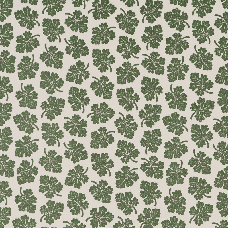 Papier peint vert Schumacher X Rita Konig, Vert
