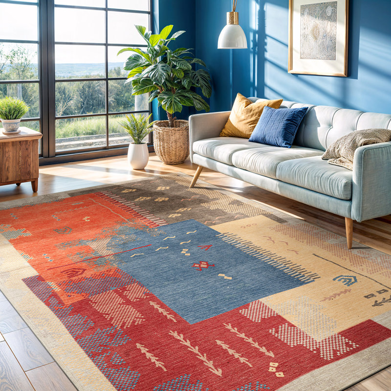 Tapis Koressa avec envers antidérapant, Rectangle 5 pi x 7 pi